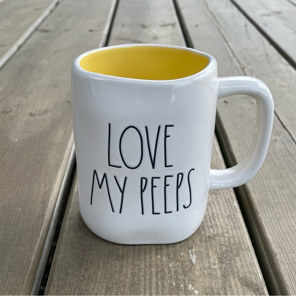 Rae Dunn Artisan Collection by Magenta Love My Peeps Easter Mug